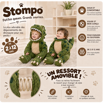 Stompo – Déguisement de dinosaure