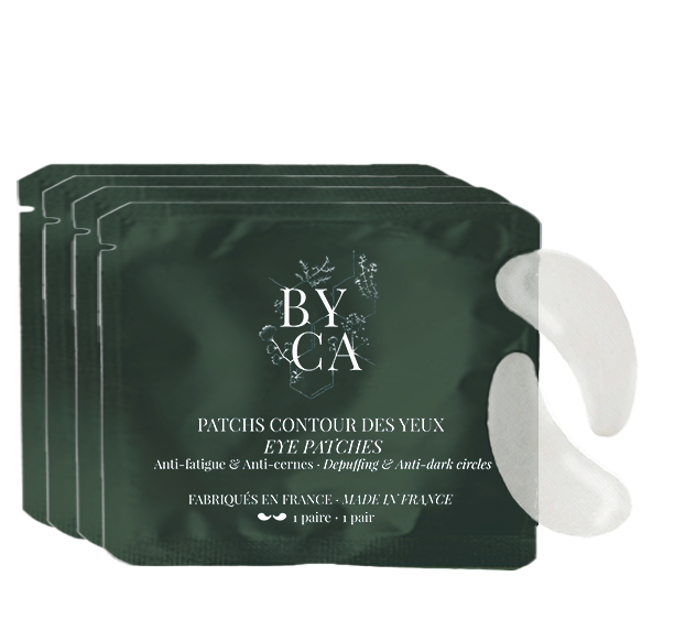 Patch contour des Yeux - 91 % d’ingrédients d’origine naturelle Hydratant · Apaisant · Défatigant · Lissant