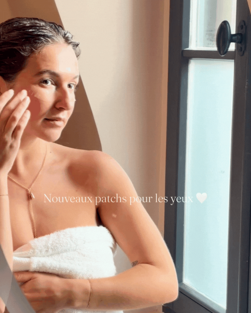 Patch contour des Yeux - 91 % d’ingrédients d’origine naturelle Hydratant · Apaisant · Défatigant · Lissant