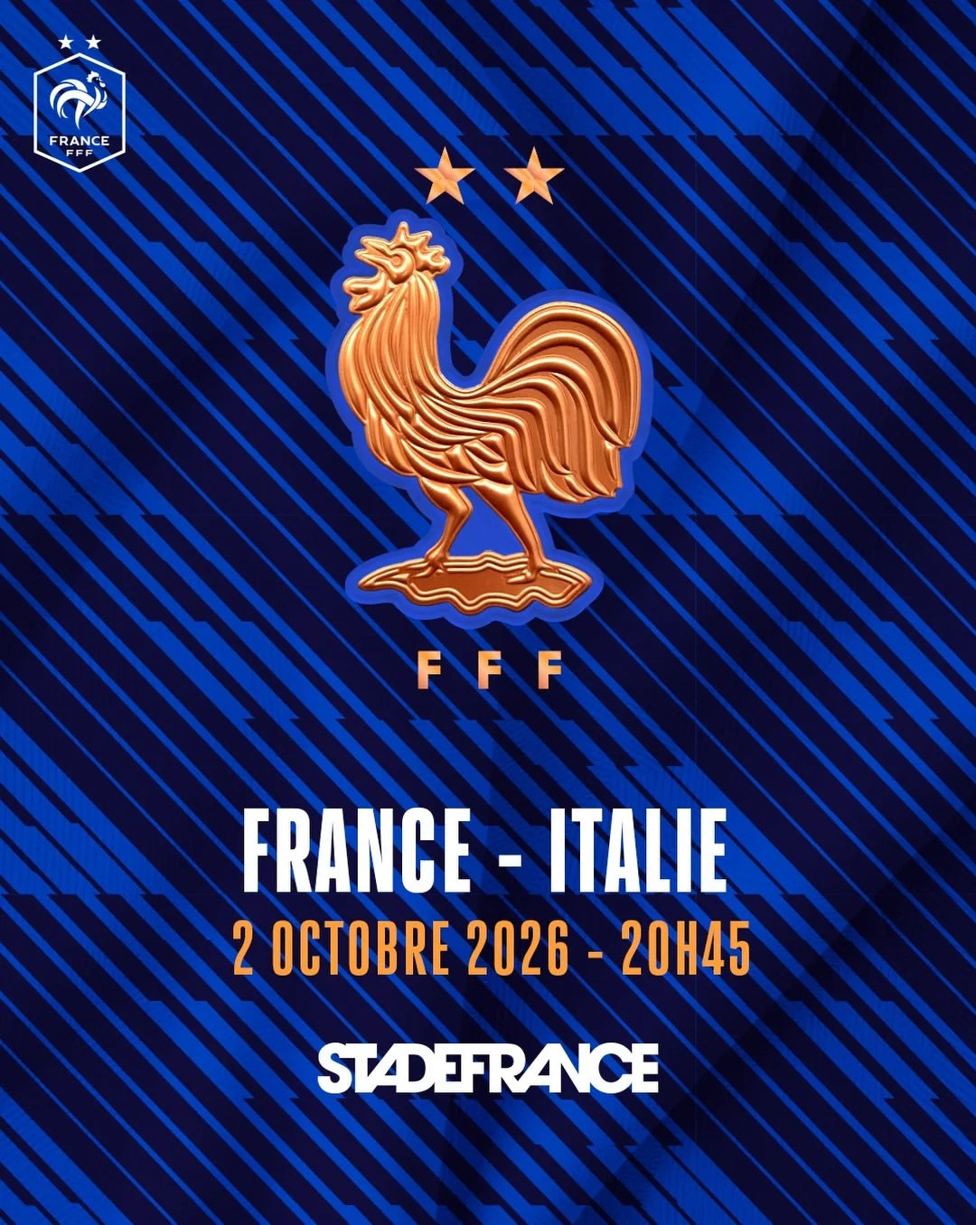 France – Italie – Stade de France – Saint-Denis