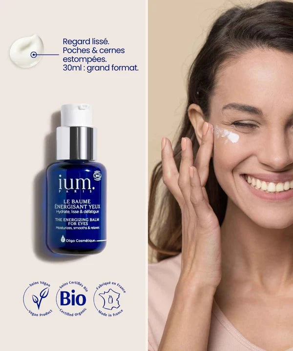 Le Baume Énergisant Yeux - Hydrate, Défatigue, Illumine, Lisse